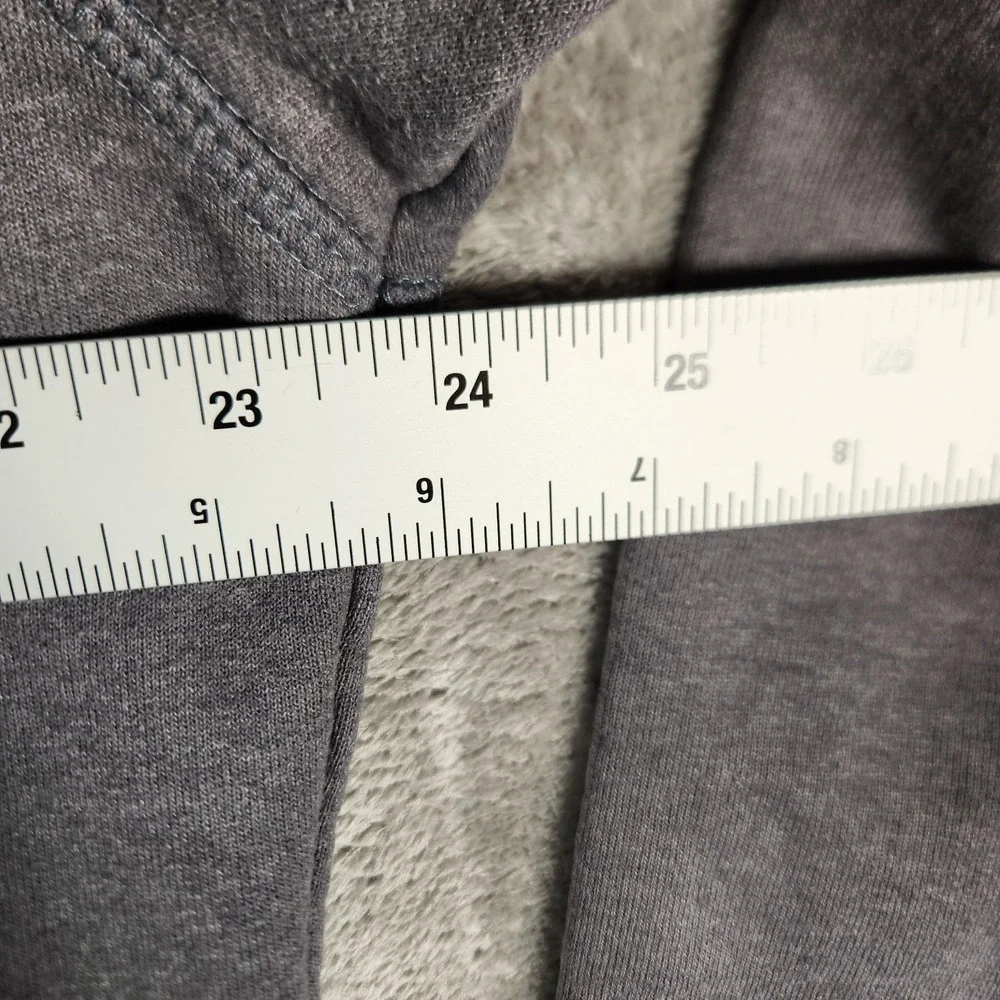 The North Face Hoodie XLG Hthr Grey Backyard Project USA Map Sweatshirt‎ Unisex